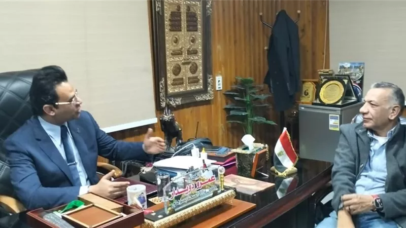 وكيل صحة سوهاج يستقبل نقيب أطباء أسنان مصر