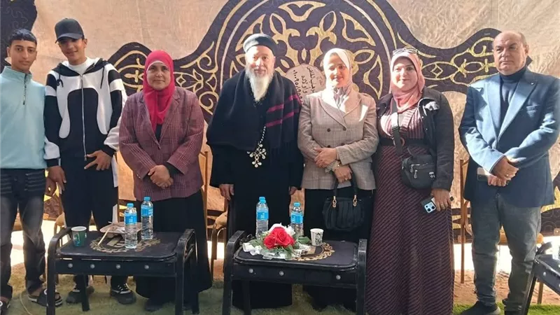 أمانتا برج البرلس وبلطيم باتحاد شباب كفر الشيخ تهنئان الأقباط بالعيد