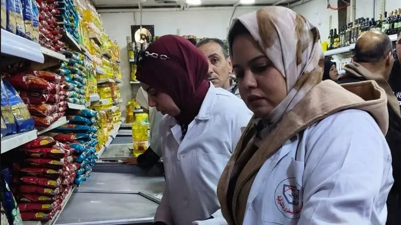 تموين الشرقية: ضبط 2.8 طن سلع غذائية بالعاشر من رمضان 