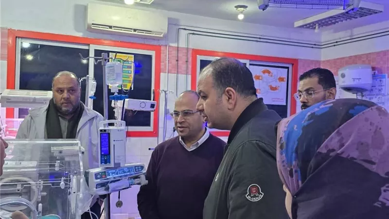مديرا العلاجي ومكافحة العدوى يتابعان الخدمات بمستشفى الدلنجات