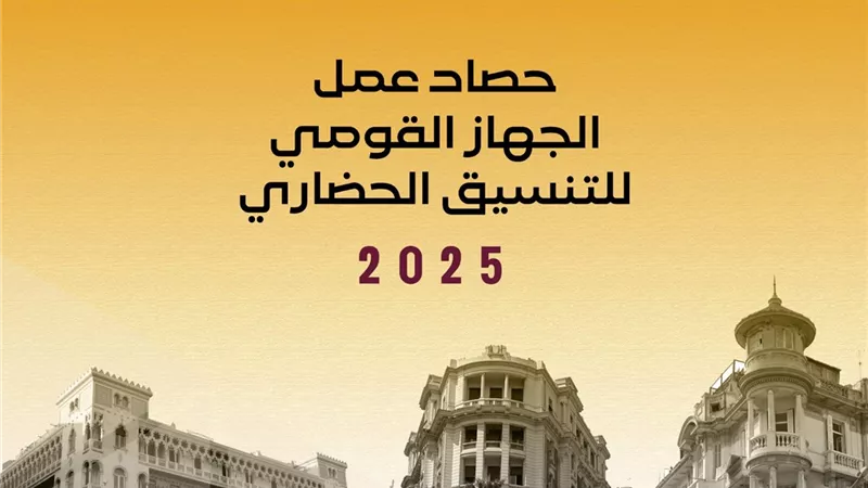 حصاد الجهاز القومي للتنسيق الحضاري 2025.. 1050 لوحة «عاش هنا»