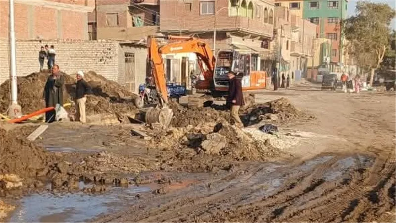 جهود متواصلة بالواسطى للارتقاء بالخدمات العامة في بني سويف