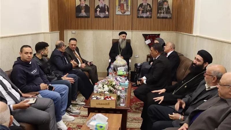 حزب الجبهة الوطنية بكفرالشيخ يقدم التهنئة للإخوة الأقباط بعيد الميلاد