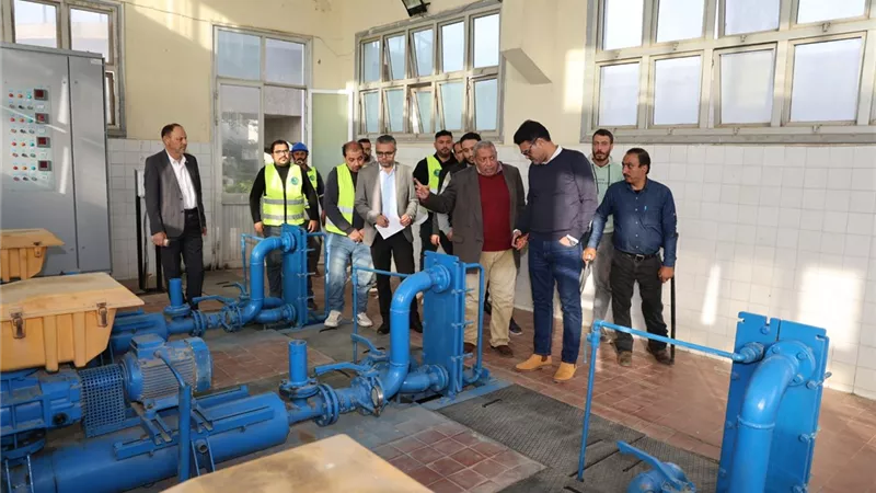رئيس مياه القليوبية يتفقد محطة معالجة كفر الشهاوي