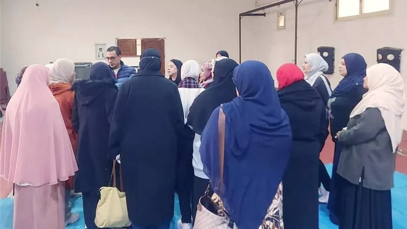 المشروع القومي لرياضة الفتاة بكفر الشيخ يستقبل ممثلى وزارة الشباب 