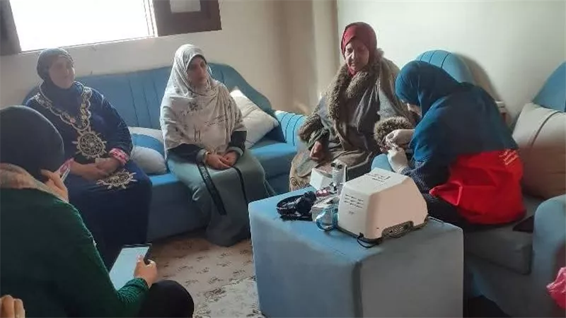 «صحة كفر الشيخ» تواصل فعاليات حملة المسح التدرجي للأمراض المزمنة وخطورتها