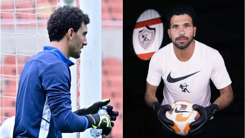 معتمد جمال يجتمع بثنائي حراس الزمالك لتصفية الخلافات|خاص