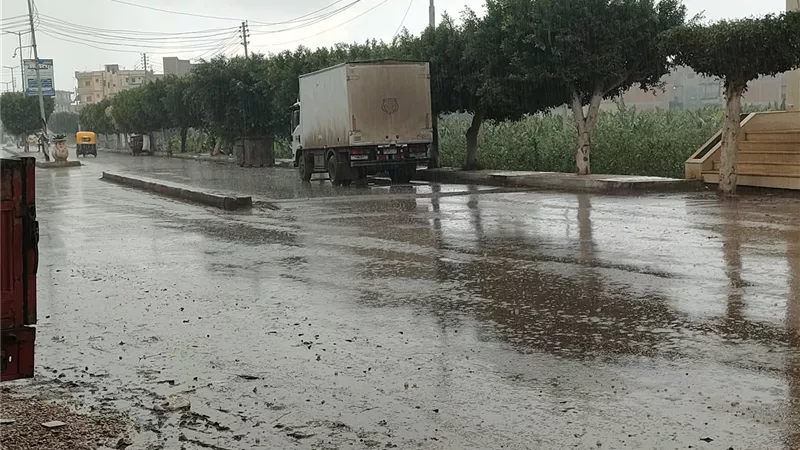 طقس البحيرة.. انخفاض كبير في درجات الحرارة وأمطار متوسطة