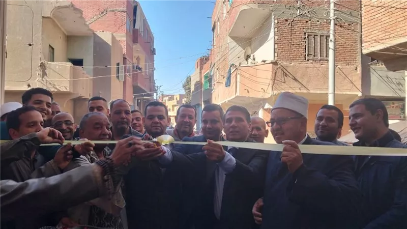 محافظ بني سويف يفتتح مسجد التحرير في مدينة ناصر