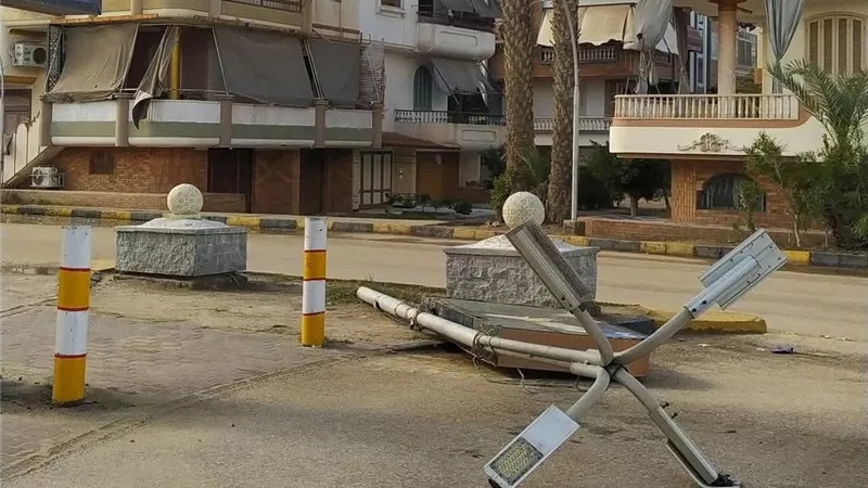 موجة طقس سيئ تضرب رأس البر في دمياط