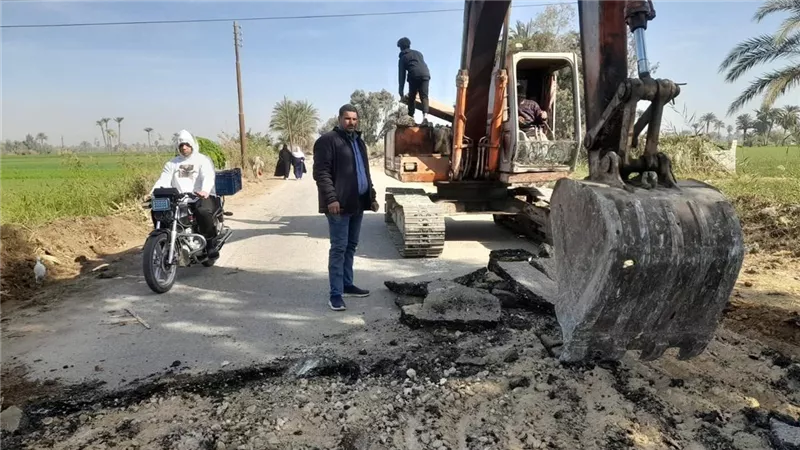 إهناسيا تتحرك على الأرض بقوة لتحسين الخدمات وحماية الرقعة الزراعية