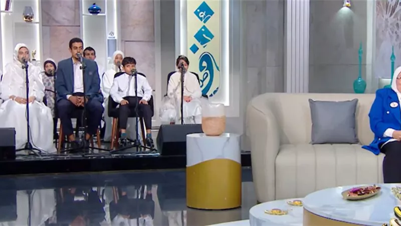 «نهر الإبداع».. رؤية فنية إنسانية تعيد للإنشاد الديني مكانته