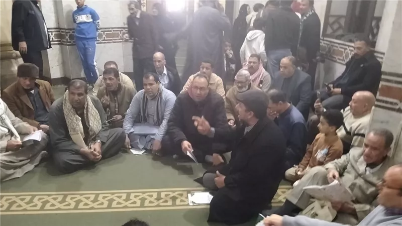 رجال الطرق الصوفية بدسوق يحتفلون بشهر رجب بمولد سيدي إبراهيم الدسوقي