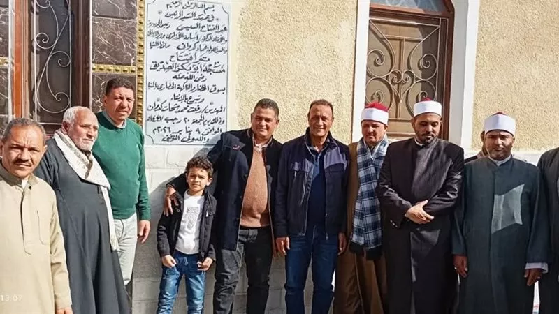 افتتاح مسجد أبو بكر الصديق بالسوق الحضاري جنوب المنيا