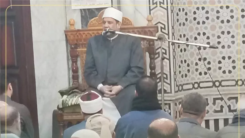 جولة تفقدية مفاجئة لمدير مديرية أوقاف كفر الشيخ على المساجد 