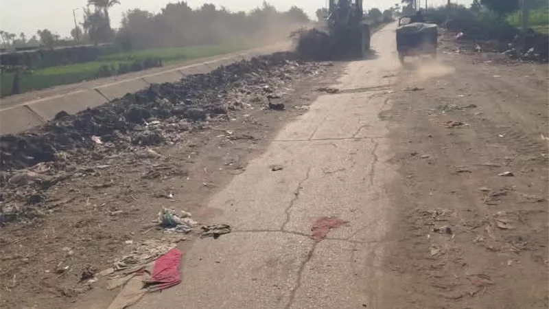 متابعة أعمال الصرف الصحي والغاز ضمن خطة تطوير الخدمات بمركز ناصر ببني سويف