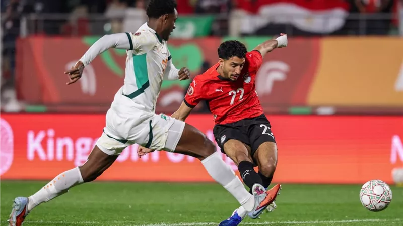 منتخب مصر يتقدم 2-1 على كوت ديفوار في شوط أول مثير|صور