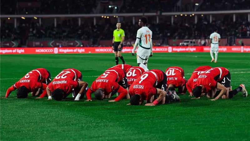 منتخب مصر يروض أفيال كوت ديفوار ويتأهل لنصف نهائي أمم أفريقيا