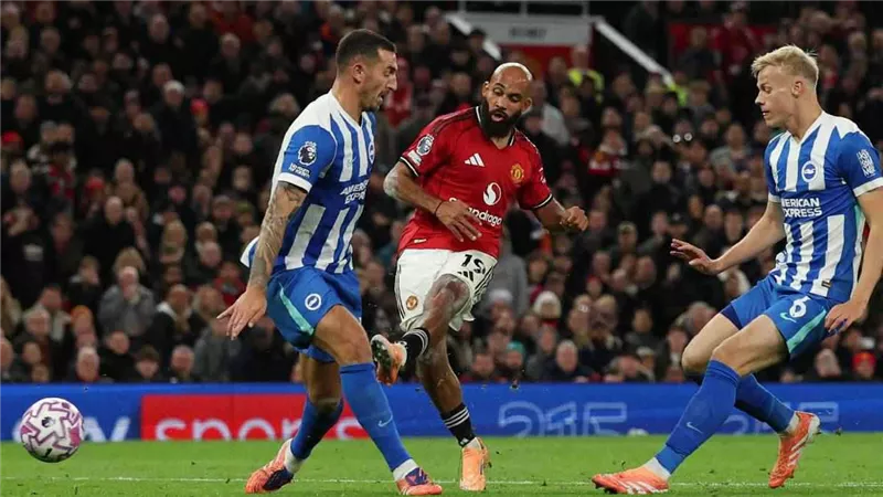 مانشستر يونايتد يصطدم ببرايتون في اختبار صعب بكأس الاتحاد الإنجليزي