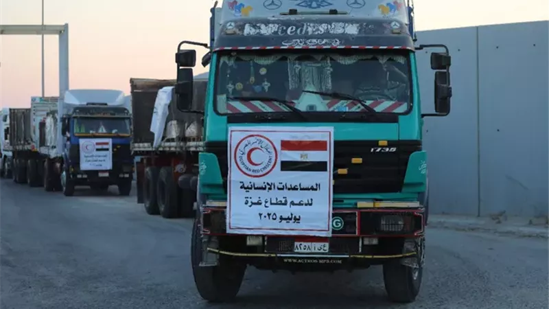 رغم التعنت الإسرائيلي.. انطلاق القافلة 113 «زاد العزة» إلى غزة| فيديو 