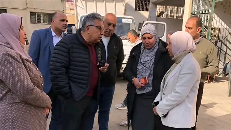 محافظ الدقهلية يتفقد الحملة الميكانيكية بمدينة طلخا