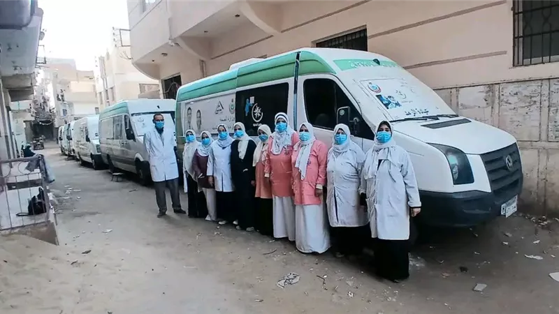 محافظ الدقهلية: استفادة 1458 مواطنا من القافلة الطبية المجانية بقرية جصفا