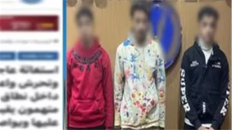 ضبط 3 متهمين بالتحرش والاعتداء على سيدة في الوراق بالجيزة  