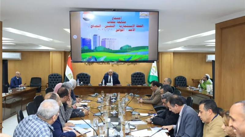 الجيزة تناقش ملف تقنين أراضي أملاك الدولة وطلبات التصالح