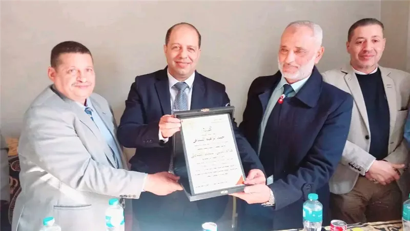 احتفالية لتكريم مديرين جدد بمنظومة الطب البيطري بالدقهلية
