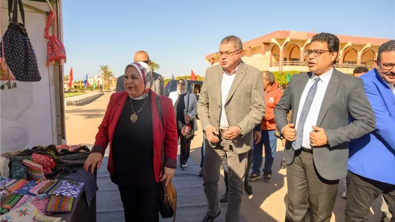 وزارة الشباب والرياضة تنظم معرضا للحرف التراثية واليدوية بجنوب سيناء