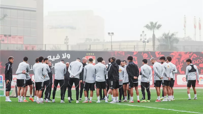 الأهلي يستأنف تدريباته استعدادا لمواجهة طلائع الجيش بكأس عاصمة مصر