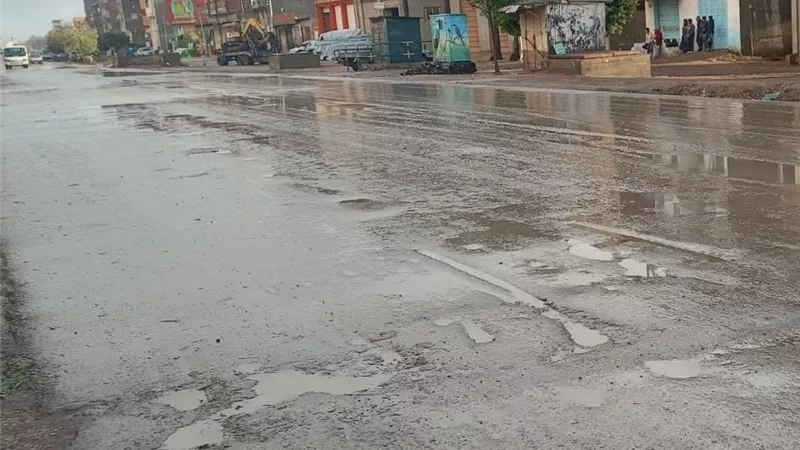 الأمطار تضرب محافظة دمياط.. وانخفاض ملحوظ في درجات الحرارة