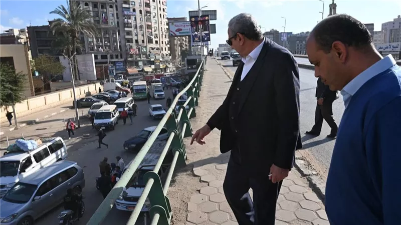 كوبري الاستاد بالغربية.. إهمال في الواقع والتطوير حبر على ورق