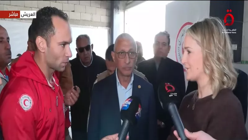 وزيرة خارجية أيرلندا لـ الهلال الأحمر: «شكرا لكم من القلب»| فيديو