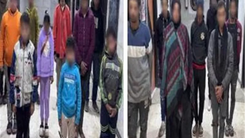 سقوط عصابة استغلال الأطفال في التسول وبيع السلع بالجيزة