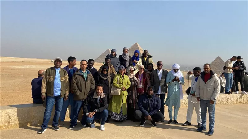 إعلاميون أفارقة يشاركون بدورة تدريبية بمصر عن حروب الجيلين الرابع والخامس
