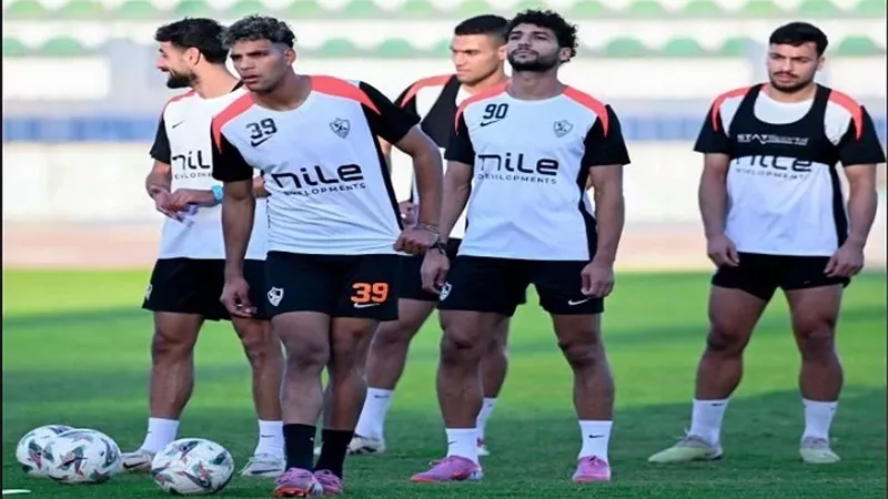 مران الزمالك|تدريبات بدنية قوية للبدلاء والمستبعدين من مباراة زد 