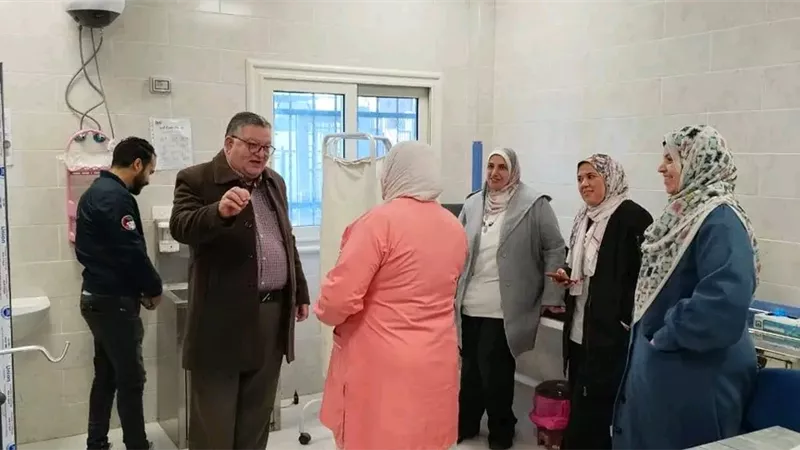 متابعة ميدانية مكثفة لوحدات طب الأسرة في نطاق شربين وبلقاس 