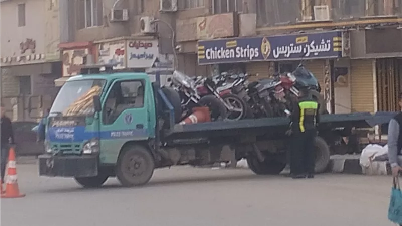 ضبط 117 مخالفة مرورية متنوعة بالغربية