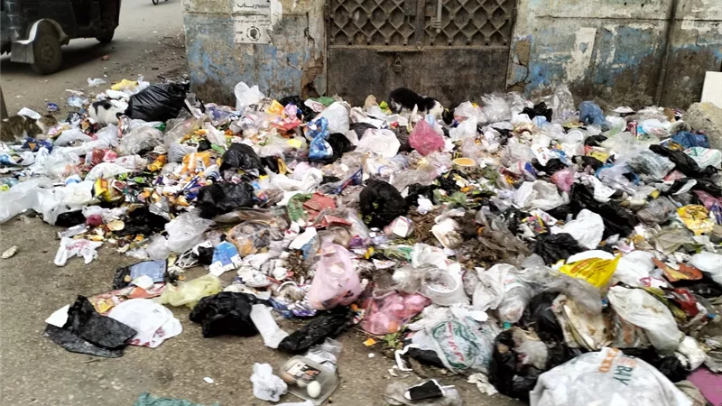 أهالي العجيزي بطنطا يستغيثون من تراكم القمامة ويطالبون بالتدخل العاجل