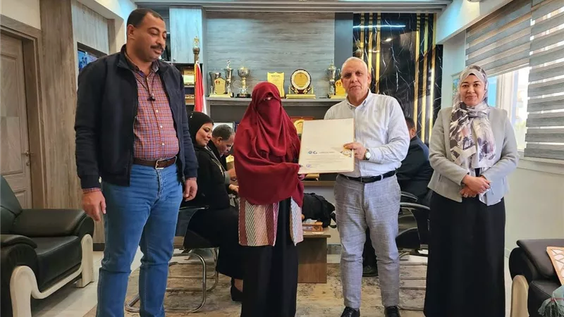ندوة توعوية بعنوان «السلامة سلوك والتزام» بشركة مياه الشرب بقنا