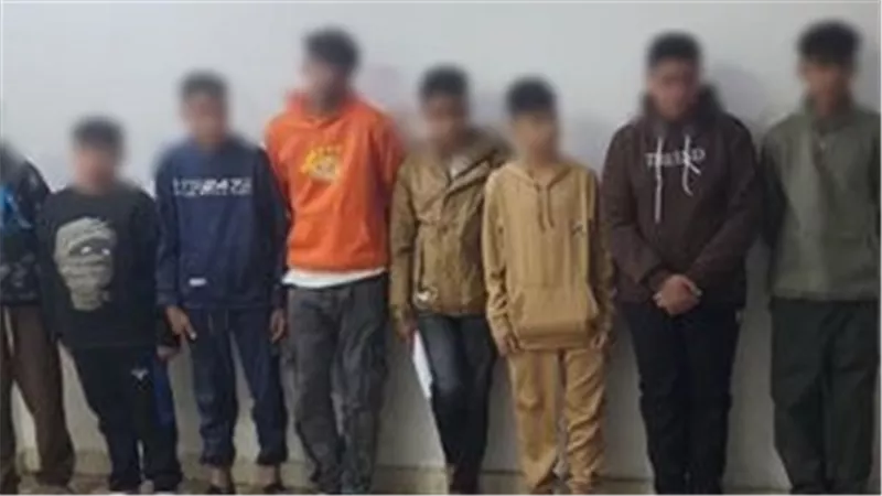 لهو 8 طلاب تحول إلى مشاجرة بالحجارة في الإسماعيلية