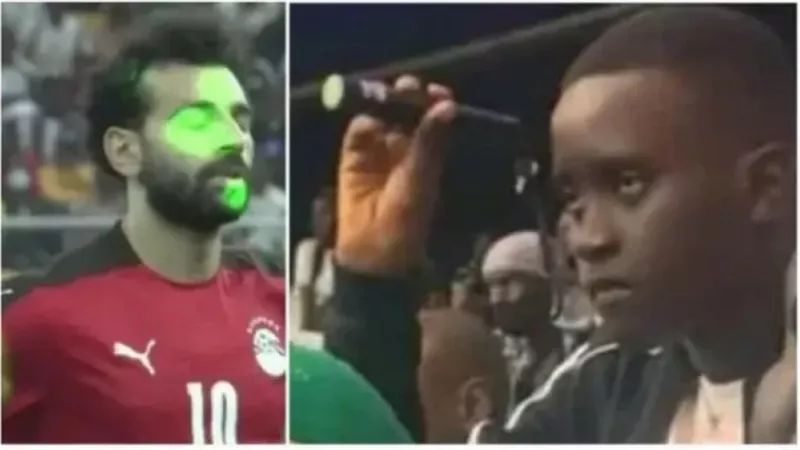 المغرب تفاجئ مشجع الليزر بإجراء صادم قبل مواجهة مصر والسنغال