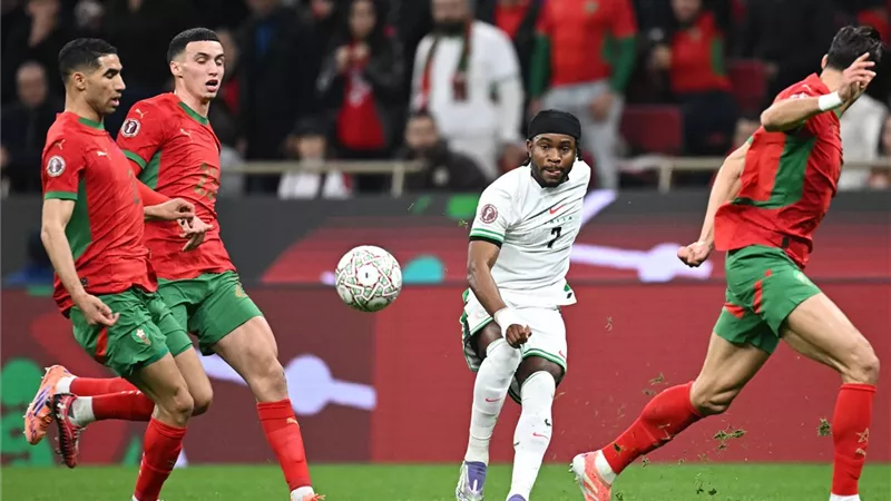 شوط أول سلبي بين نيجيريا والمغرب في نصف نهائي أمم أفريقيا
