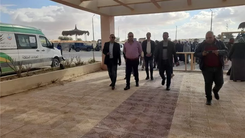 وكيل صحة شمال سيناء يتفقد الاستعدادات الطبية لانطلاق مهرجان سباق الهجن