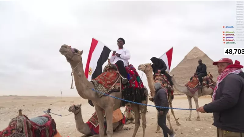 نشرة منوعات «إيجبتك»|مؤثر أمريكي يلفت أنظار العالم من القاهرة