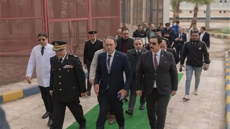 النيابة العامة تجري تفتيشا لمركز إصلاح وتأهيل بورسعيد|صور  