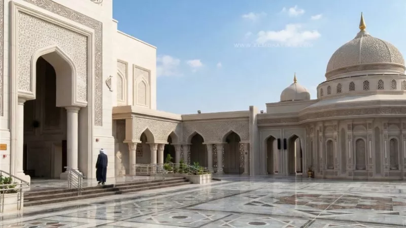 افتتحه الرئيس السيسي.. أبرز المعلومات عن مسجد العزيز الحكيم بالمقطم 