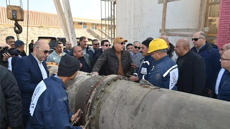 وزير الري يتفقد مشروعات المنظومة المائية بالفيوم ويوجه بأعمال الصيانة