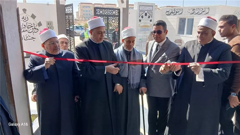 وكيل الأوقاف بأسيوط يفتتح مسجد أحمد مبارك بأسيوط الجديدة